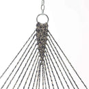 Hatteras Hammocks Deluxe Navy Oatmeal Heirloom Tweed Duracord Rope Hammock with Free Extension Chains & Tree Hooks, Handcrafted in The USA, 450 LB Weight Capacity, 13 ft. x 60 in by GreenHaven Gardens