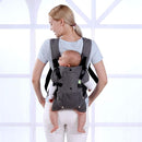 Baby Carriers Newborn to Toddler,Baby Carrier Wrap,Cozy Baby Holder Carrier Lightweight,Adjustable Baby Sling Support Carriers for Infant 7-45lbs Girl and Boy -All Positions,Shower Gift -Grey by TinyTreasures Baby Boutique