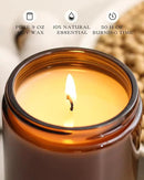 AOOVOO Pumpkin Spice Candles - 9 oz Scented Candles, Aromatherapy Candle, Soy Candle for Home Scented by CozyNest Decor