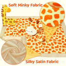 Pro Goleem Giraffe Loveys for Babies Soft Security Blanket Snuggle Toy Stuffed Animal Blanket Unisex Baby Lovie Baby Gifts for Infant and Toddler 16 Inch by TinyTreasures Baby Boutique