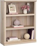 Sauder Miscellaneous Storage 3-Shelf Display Bookcase, Pacific Maple Finish by CozyNest Decor