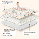 Baby Play Mat, 50x50 Playpen Mat with Super Soft Touch, Activity Playmat with Upgraded Anti-Slip Bottom, Machine Washable Crawling Mat for Floor & Picnic(Boho Color Blocks) by TinyTreasures Baby Boutique