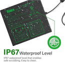 iPower 2 Pack 20" x 20.75" Seeding Heat Mat with Thermostat Temperature Adjustable Knob Durable Warm Hydroponic Plant Germination Starting Pad, Black by GreenHaven Gardens