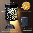 DenicMic Solar Lantern 1 Pack + Wall Lights 2 Pack by GreenHaven Gardens