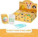 Air Dry Clay Kits - Modeling Clay for Kids, Ultra Light & Soft, Safe & Non-Toxic, DIY Air Dry Clays Kit with Sculpting Tools and Tutorials, Creatible Art Crafts Toys Gifts for Boys Girls by TinyTreasures Baby Boutique