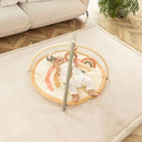 Premium Baby Play Mat 60”x 80” Beige – Cloud-Soft Coral Velvet Memory Foam Rug for Crawling & Play – Non-Slip, Water-Resistant, Care Tummy Time Mat – Non-Toxic Padded Playmat by TinyTreasures Baby Boutique