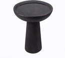 Bird Bath for Outdoor - 26'' Tall Resin Natural Wood Pattern Designt Birdbaths, Lightweight and Durable - Enhance Your Outside Garden with This Stunning Water Feature (Wood Grain) by GreenHaven Gardens