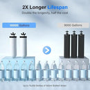 Purewell PF-4 Ceramic Purification Elements, Replacement Filters for ProOne® and Berkey® Filters, ProOne® or Berkey® Big+ Countertop Gravity Water Filter System and Purewell System (4 Pack, K Series) by CozyNest Decor