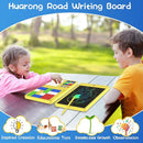 Slider Puzzle Games & LCD Writing Tablet for Kids 2 in 1,Drawing Pad with 500+Challenges Travel Games for Kids Age 4-8,Brain Teaser Puzzle Games Kids Drawing Tablet Toys for Boys Girls by TinyTreasures Baby Boutique