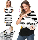 Baby Car Seat Stroller Cover Nursing Cover New Mom Breastfeeding Scarf Soft Stretchy Infant Carrier Cover Car Canopy Coverage by TinyTreasures Baby Boutique