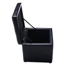 Foldable Cube Ottoman Pouffe Storage Seat by LJGDeals