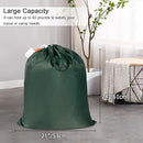 Polecasa Small Heavy Duty Laundry Bag with 130gsm Tear Resistant Fabric and Handles, Easy to Carry Durable Dirty Clothes Drawstring Bag, Perfect for College Dorm, Travel 2 Pack 21”x24”, Green by TinyTreasures Baby Boutique
