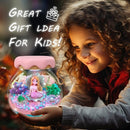 Mermaid Gift for Girls Mermaid Terrarium Kit for Kids Birthday Gift for Girls Ages 4 5 6 7 8-12 Year Old Light-Up Kit Crafts DIY Arts Toys Mermaid Toys for Girls Birthday Ideas Present for Kids by TinyTreasures Baby Boutique
