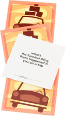 TableTopics Road Trip to Go Conversation Cards for Families, 40 Questions for Fun & Connection with Kids in The Car, During Travel, & Game Night, Roadtrip Essential by TinyTreasures Baby Boutique