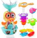 Bath Toys for 12 24 36 Months Babies, Bathtub Toys for Toddlers Kids Ages 1-3, 4-8, Waterfall Bath Toys for Boys and Girls, Small by TinyTreasures Baby Boutique
