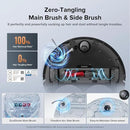 Roborock Qrevo Edge S5A Robot Vacuum and Mop, 17,000Pa, Zero-Tangling, DuoDivide Main Brush, FlexiArm Side Brush, Hot Water Mop Washing & Self-Cleaning, Warm Air Drying, Self-Emptying, Black by CozyNest Decor