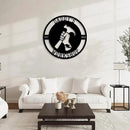 Personalized Metal Signs | Custom Plaque Wall Art | Worshop Metal Sign | Custom Sign Outdoor Metal | Custom Work Shop Metal Sign | Shop Signs | Personalized Father Gifts | Family Name Sign by CozyNest Decor