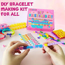 Friendship Bracelet Making Kit for Girls, Art & Craft Kits for Kids, DIY Jewelry Making with Charm & Stickers, Birthday Gifts for Ages 5-12, Toys for Ages 5, 6, 7, 8, 9, 10, 11, 12 Years Old by TinyTreasures Baby Boutique