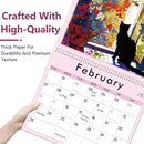 GuassLee Cat Wall Calendar 2026, Vertical Wall Calendar 2025-2026, 19-Months Hanging Art Calendar Sep. 2025-Mar. 2027, 23" x 14" Monthly Planner Wall with Thick Paper for Office School Home Teacher by TinyTreasures Baby Boutique