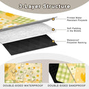 Extra Large Picnic Blanket Waterproof,80"x 80"Foldable Machine Washable Beach Blanket,Outdoor Blanket for 6-8 Adults,Suitable for Indoor Crawling,Park Beach,Camping,Hiking,Family Travel(Sunflower) by TinyTreasures Baby Boutique
