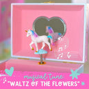 Musical Unicorn Kids Jewelry Box - Girls Jewelry Box with Mirror, Unicorn Toys for Girls Age 4-6 by TinyTreasures Baby Boutique