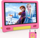 JREN Kids Table 10.1" ｜Android 14 Tablet for Kids｜64GB Storage｜Octa-Core｜WiFi ｜Cameras｜Parental Control｜Kids Content｜Case Included Great Gift for Children Ages 3-12 Years Old Pink by TinyTreasures Baby Boutique
