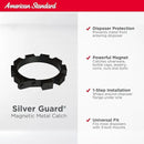 American Standard 10-US-AS-7 Garbage Disposal Anti-Jam Stainless Steel Food Waste Grinding System, Heavy Duty, 3/4 HP, Black by CozyNest Decor