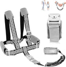 Toddler Leash for Walking, Toddler Safety Harnesses Leashes, Safety Harness with Lock for Kids, Anti Lost Wrist Link for Toddlers ，Upgrade with Reflective Tape Liner（6.5ft）for Kids by TinyTreasures Baby Boutique