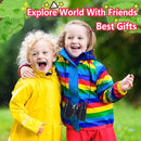 Kids Binoculars Best Gifts for 3-12 Years Boys Girls High-Resolution Optics Shockproof Mini Compact Binocuolar Toys Folding Small Telescope for Bird Watching Camping Outdoor Play by TinyTreasures Baby Boutique