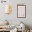VCK 20x30 Frame 3 Pack - Brown Walnut, Natural Textured Solid Wood Poster Picture Frame, Wall Mounting Hanging by CozyNest Decor