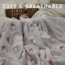 Muslin Swaddle Blankets for Newborn, 3 Pack Breathable Soft Receiving Blanket, Large 38 x 40 inches Swaddle Wrap Burping Clothes Diapers, Essentials Infant Shower Items, Toddler Gift (Clouds & Stars) by TinyTreasures Baby Boutique