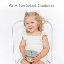 Moonkie Baby Storage Container Snack Lids for 8 oz | 2 Pack by TinyTreasures Baby Boutique
