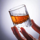 KAMMAK Crystal Whiskey Glasses Set of 2, Handcrafted 2.03oz Old Fashioned Glasses Stemless, Luxury Liquor Glasses, Hand Blown Scotch Cup for Women, Men Barware Gift for Cocktail, Bourbon by CozyNest Decor
