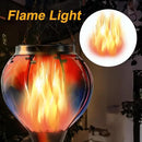 pearlstar Hot Air Balloon Solar Lantern with Flickering Flame Light Outdoor Solar Hanging Lights Waterproof for Garden Yard Farmhouse Patio Pathway Outside Decoration,Glass(Red&Blue) by GreenHaven Gardens