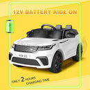Kids Ride On Car with Remote, Licensed Land Rover Electric Car, Ride On Toys for Kids 3-8 with Mp3 Player, Rocking, Pull Rod by TinyTreasures Baby Boutique
