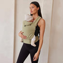 Bumpsuit Baby Carrier for Men Women Newborn to Toddler (7-45 lbs), Ergonomic Face-in & Face-Out Quilted Shell Baby Wearing Carrier with Pockets and Padded Cross Over Back Straps by TinyTreasures Baby Boutique
