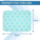 OUTCREATOR® Washable Bed Pads 18" x 24" (Pack of 3), Incontinence Mattress Protector, Anti-Slip Waterproof Underpads for Adults Kids Elderly Pets, Absorbency & Reusable Bedwetting Pads (Green) by TinyTreasures Baby Boutique