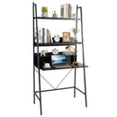 71" Freestanding Laptop Desk with Open Shelves by LJGDeals