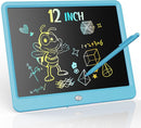 KOKODI LCD Writing Tablet, 12 Inch Colorful Toddler Doodle Board Drawing Tablet, Erasable Reusable Electronic Drawing Pads, Educational and Learning Toy for 3-6 Years Old Boy and Girls(Blue) by TinyTreasures Baby Boutique