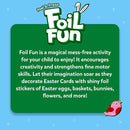 Skillmatics Foil Fun - Easter Cards, No Mess Art for Kids, Easter Basket Stuffers, Craft Kits, DIY Creative Party Activity, Gifts for Girls & Boys Ages 4, 5, 6, 7, 8, 9 by TinyTreasures Baby Boutique