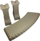 EMSCO Group 2306-1AZ Garden Bench – Natural Sandstone Appearance – Made of Resin – Lightweight – 12” Height by GreenHaven Gardens