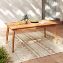 71 Inch-94 Inch 6-8 People Patio Extendable Dining Table by DirectDeals