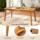 71 Inch-94 Inch 6-8 People Patio Extendable Dining Table by DirectDeals