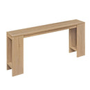 71 Inches Long Console Table with Storage for Hallway by LJGDeals