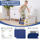 Primlect Potty Training Seat, 2-in-1 Toddler Toilet Seat with Step Stool, Ultra-Stable Potty Chair Attachment, Adjustable Seat and Step Ladder, Non-Slip Design, Splash Guard for Boys and Girls(Blue) by TinyTreasures Baby Boutique