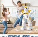 KingsDragon RC Robot Toys for Kids, Gesture & Sensing Programmable Remote Control Smart Robot for Age 3 4 5 6 7 8 Year Old Boys Girls Birthday Gift Present,Yellow by TinyTreasures Baby Boutique