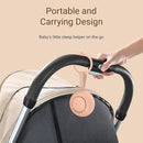 Portable Baby Sound Machine [White Noise for Babies Kids Adults][Sleep Soother][Timer Function][12 Soothing Sounds] 15 Hours Battery Life, Registry Gift,Shower,Clips on Baby Stroller.Peach by TinyTreasures Baby Boutique