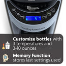 Baby Brezza New and Improved Formula Pro Advanced Formula Dispenser Machine - Automatically Mix a Warm Formula Bottle Instantly - Easily Make Bottle with Automatic Powder Blending, Slate by TinyTreasures Baby Boutique