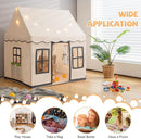 INFANS Kids Play Tent with Washable Mat Star Light Windows, Anti-Trip Large Playhouse Toys for Children Boys Girls, Indoor Outdoor Princess Tents Castle for Toddlers (Black) by TinyTreasures Baby Boutique