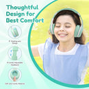 EarFun K2 Kids Bluetooth Headphones, Kids Headphones with Volume Limited, 40H Playtime, Built-in Mic, Stereo Sound, Foldable Over-Ear Headphone for School/Travel/iPad/Tablet, Green by TinyTreasures Baby Boutique